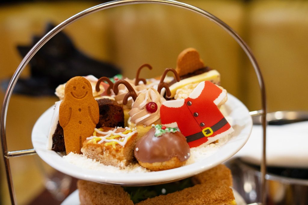 Luxury art deco hotel in Doncaster christmas afternoon tea